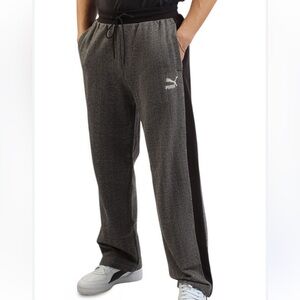 Puma Gray and Black T7 High Waist Track Men’s pants/joggers
